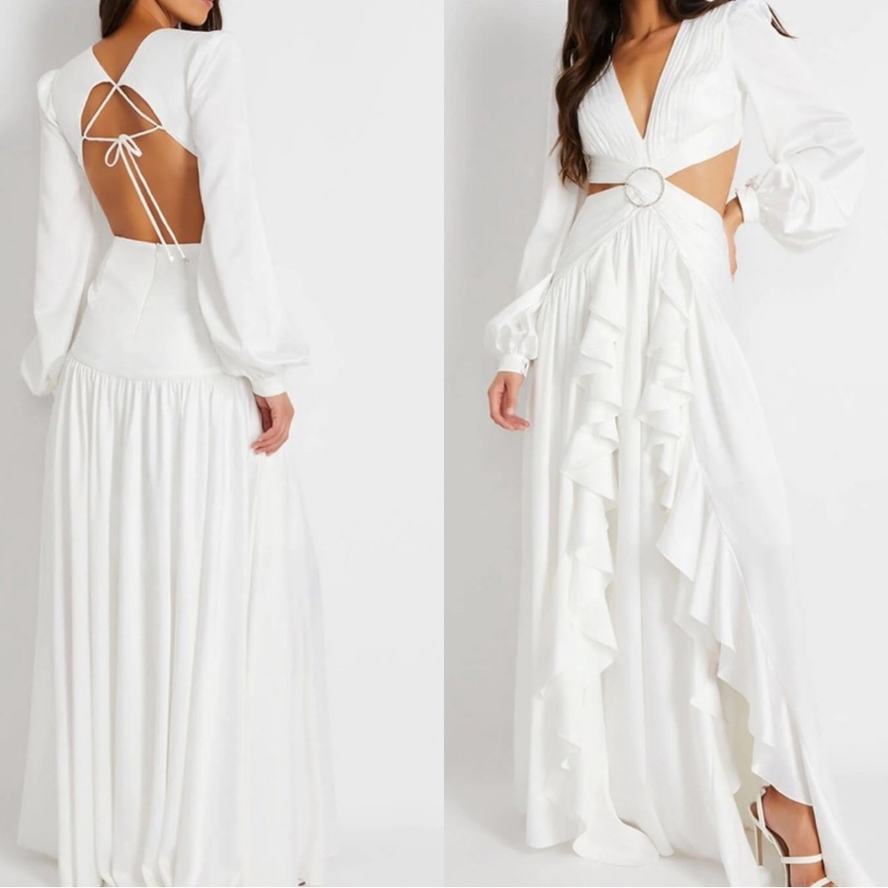 PatBO Cut-Out Maxi Dress